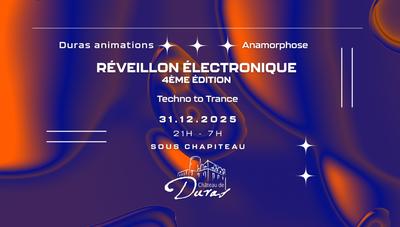 Réveillon électro dans le parc du château de Duras