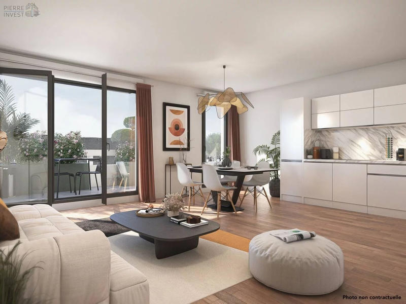 Appartement - 46 m² - 2 pièces