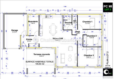 Maison - 106 m² - 5 pièces