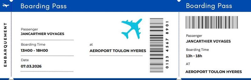 Salon du Voyage Jancarthier Aeroport Hyeres 07 Mars 2026