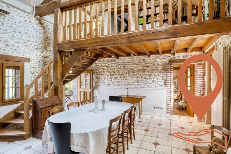 Maison ancienne - 139 m² - 6 pièces