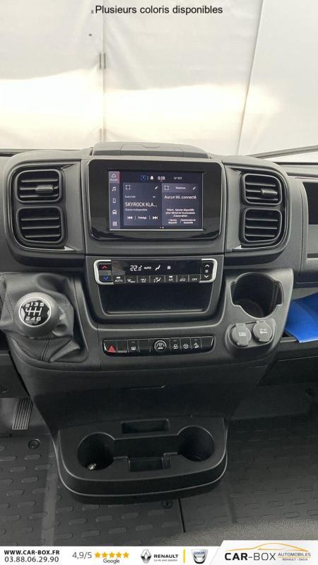 Fiat Ducato cc 3.5 l 2.2 H3-Power 140ch Maxi Benne Acier + Coffre Jpm