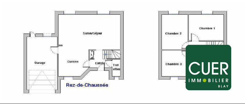 Maison - 88 m² - 4 pièces