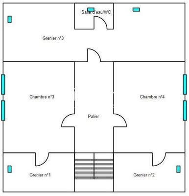 Maison - 160 m² - 8 pièces