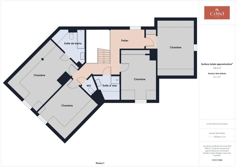 Maison - 153 m² - 7 pièces