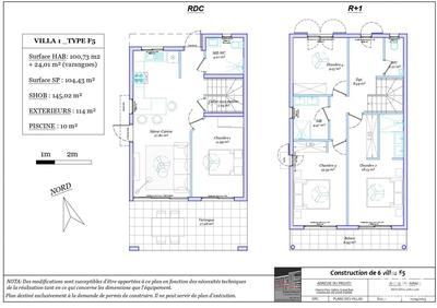 Maison - 100 m² - 5 pièces