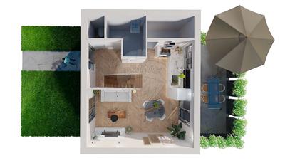 Maison - 71 m² - 3 pièces