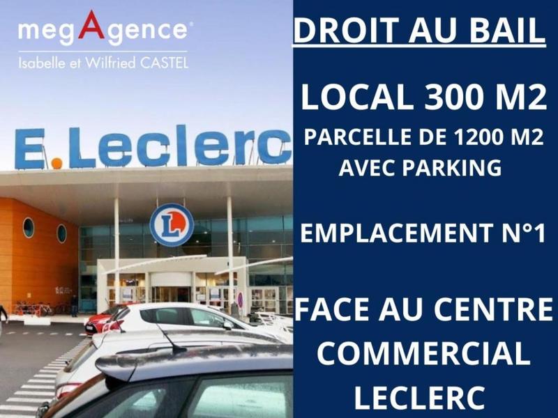 Fonds de commerce - 300 m²