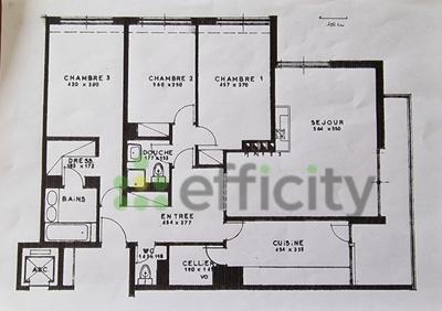 Appartement - 94 m² - 4 pièces