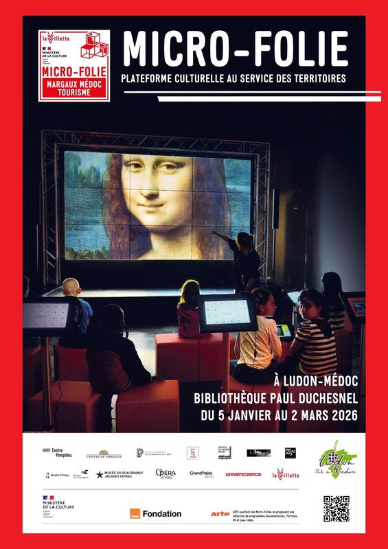 La Micro-Folie à Ludon-Médoc