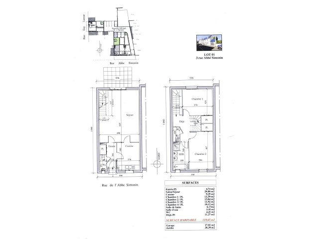 Maison - 120 m² - 9 pièces