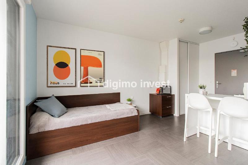 Studio - 21 m² - 1 pièce