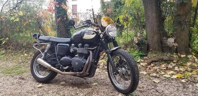 Triumph Bonneville 900 triumph t 100 0900 Boneville Noir