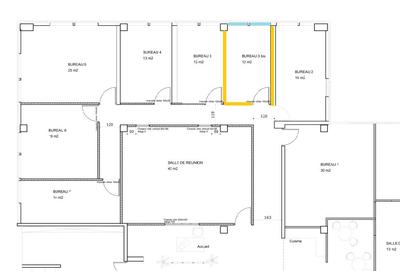 Bureau - 13 m²