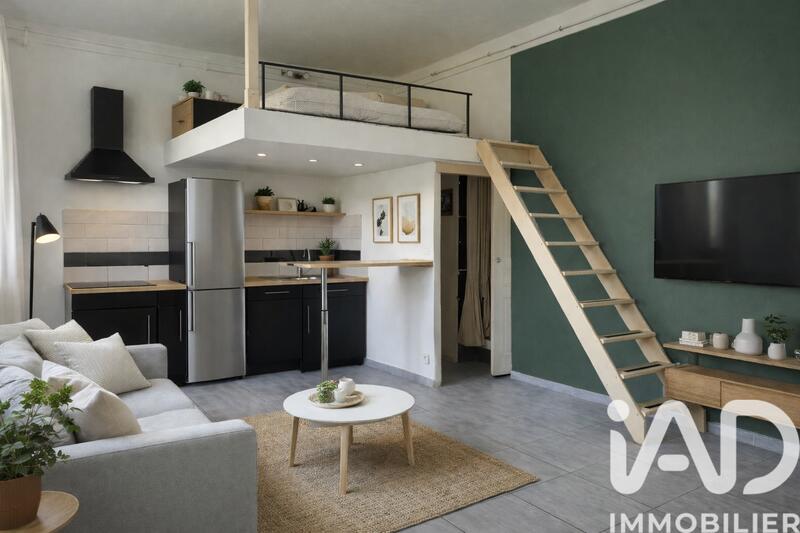 Studio - 25 m² - 1 pièce