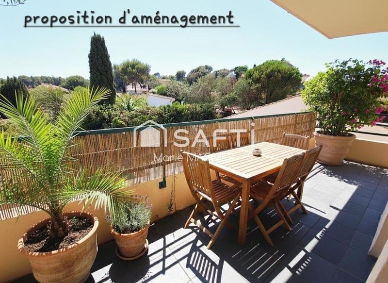 Appartement - 47 m² - 2 pièces