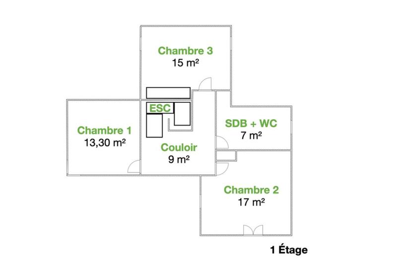 Maison - 221 m² - 7 pièces