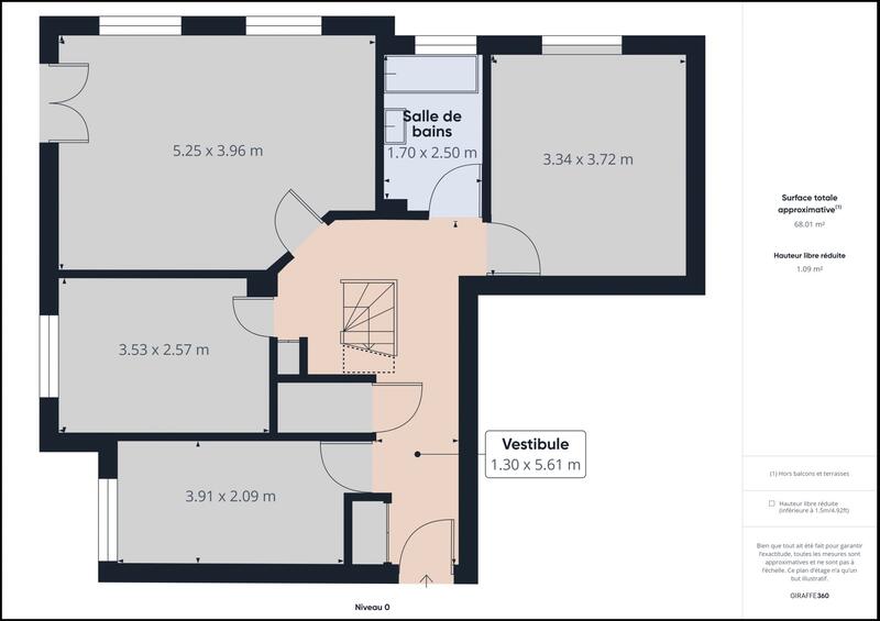 Duplex - 99 m² - 4 pièces