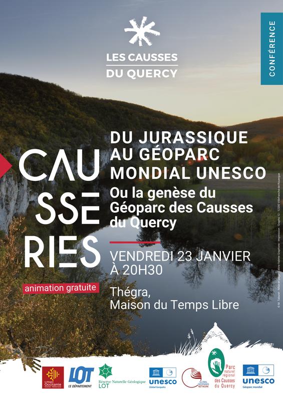 Du jurassique au Géoparc mondial Unesco ou la genèse du Géoparc des Causses du Quercy