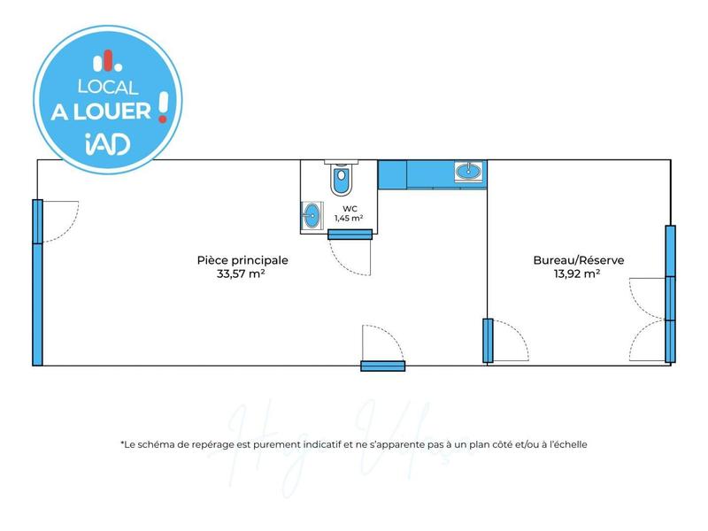 Local commercial - 49 m²