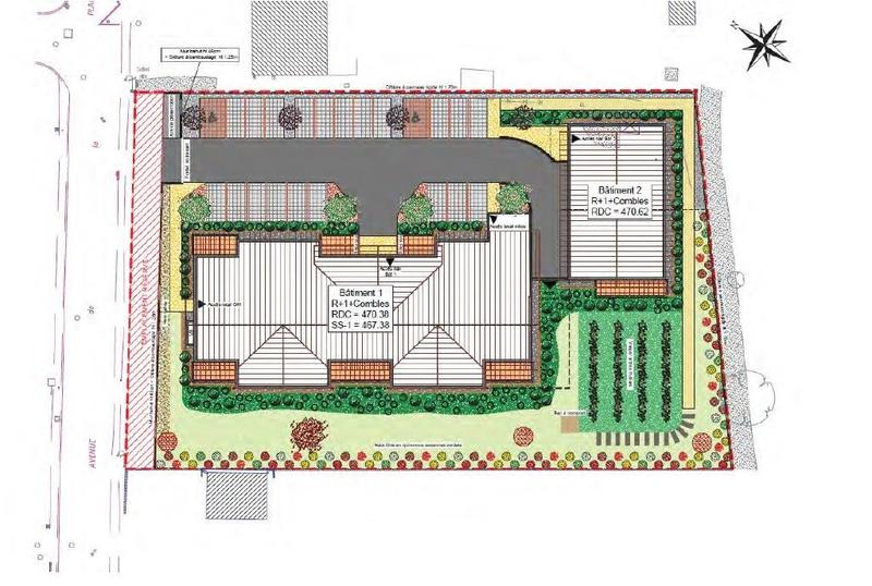 Appartement - 69 m² - 3 pièces