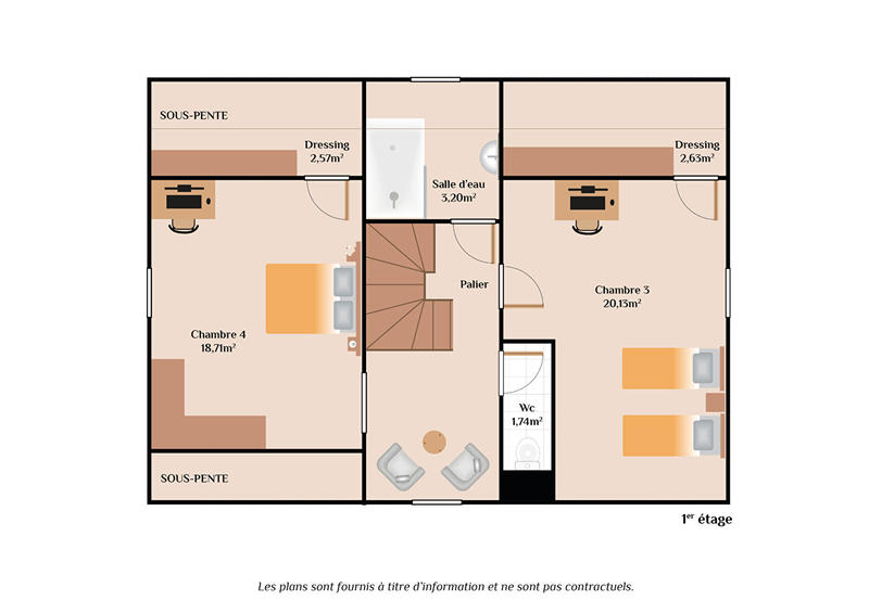 Maison - 215 m² - 7 pièces