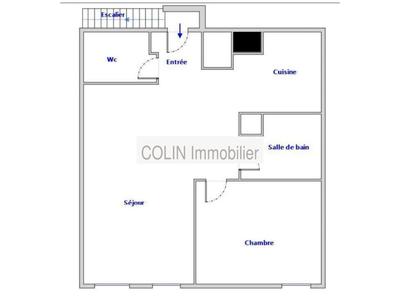 Appartement - 43 m² - 2 pièces