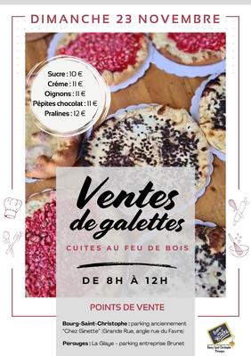 Vente de Galettes de Pérouges