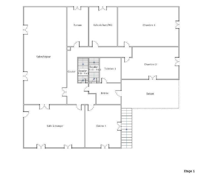 Maison - 210 m² - 8 pièces