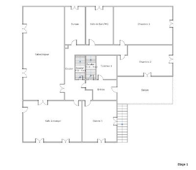 Maison - 210 m² - 8 pièces