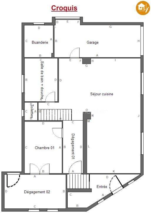 Maison - 97 m² - 4 pièces