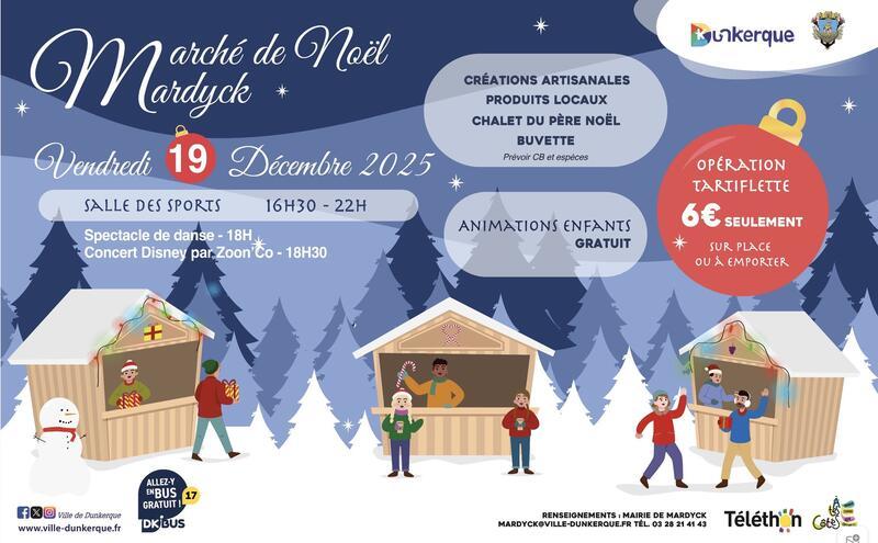 Marché de noël à mardyck