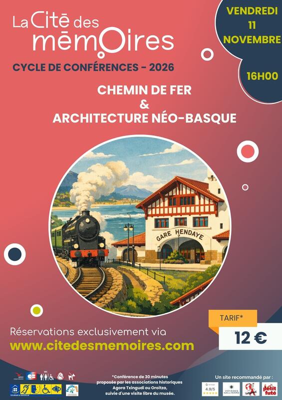 Conférence "Chemin de fer et architecture néo-basque"