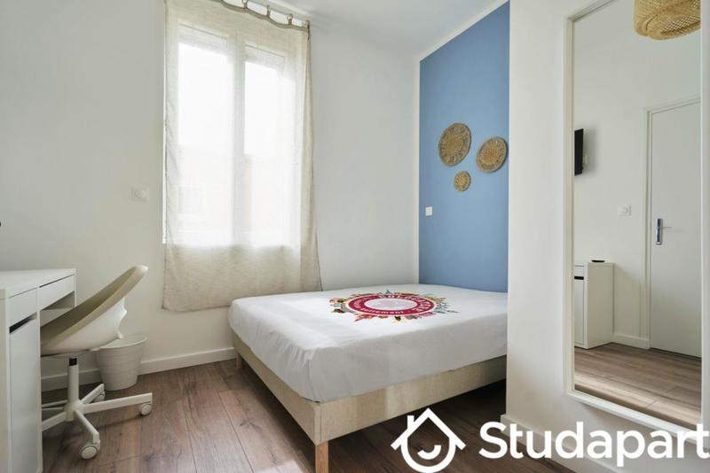 Chambre - 12 m² - 1 pièce
