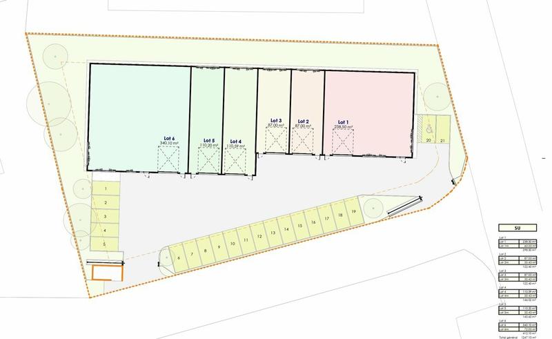 Local d'activité / Entrepôt - 122 m²