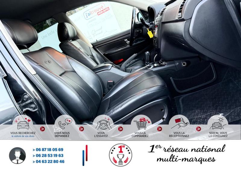 Ssangyong Rexton II 2.7 d 4x4 186cv 270 Xvd Sport (Mercedes) Grand Luxe Bva Mode Winter Sport*Vitres teintées*Attelage*Marche pied*Barres de toit*Moteur à Chaine* Véhicule Sous Garantie Révision Ok* Carte Grise Moitié prix (Véhicule plus 10 ans)* équipé P