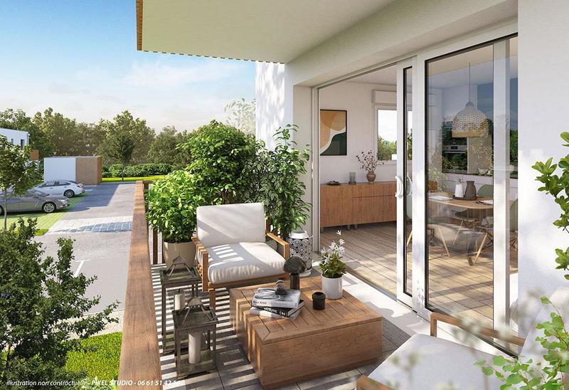 Appartement - 60 m² - 3 pièces