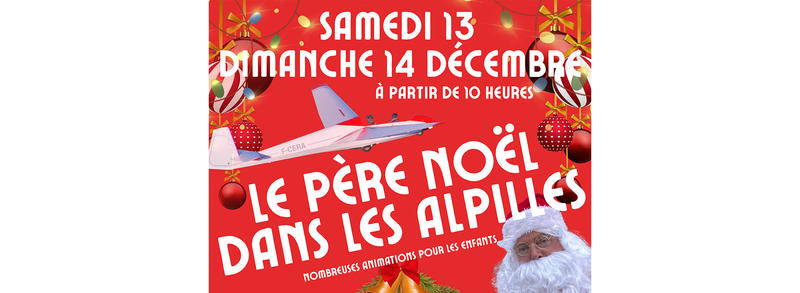 Le père Noël dans les Alpilles