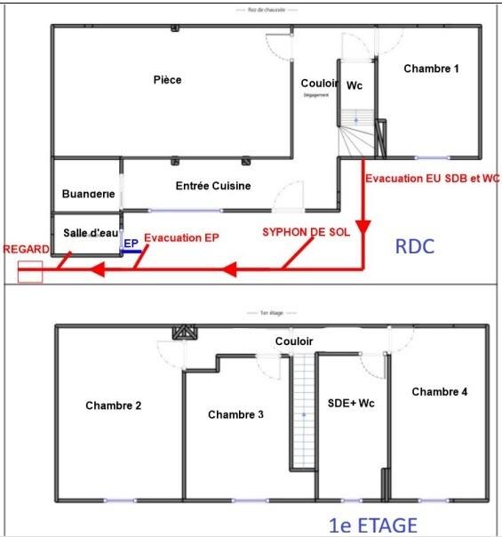 Maison - 97 m² - 5 pièces