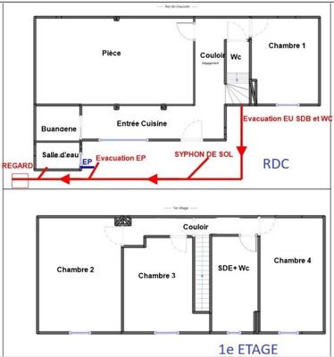 Maison - 97 m² - 5 pièces
