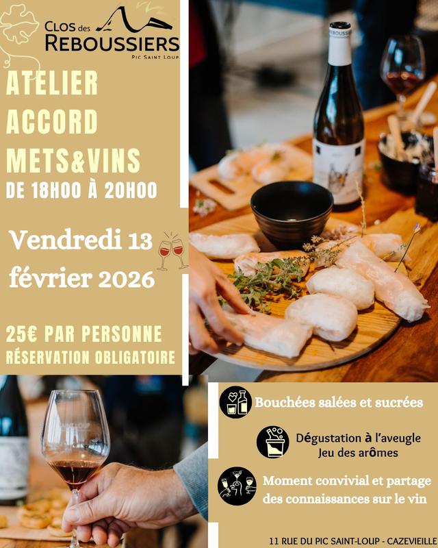 Atelier Accord Mets &amp; Vins