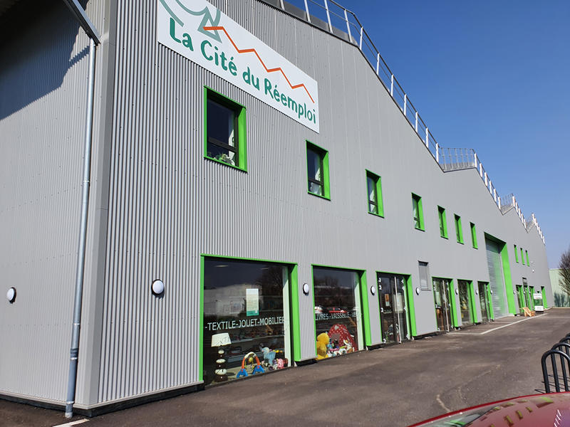 Visite guidée de la cité du réemploi