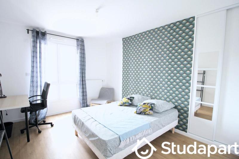 Chambre - 12 m² - 1 pièce