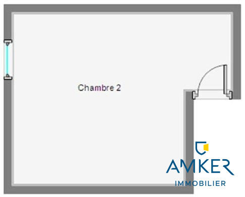 Appartement - 57 m² - 3 pièces