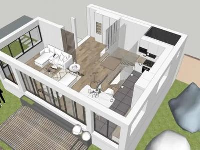 Pavillon - 60 m² - 3 pièces