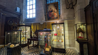 Visite guidée du trésor de la cathédrale de Laon
