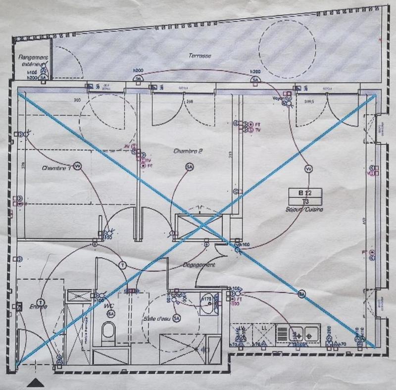 Appartement - 61 m² - 3 pièces