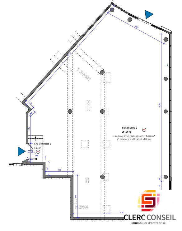 Local commercial - 265 m²