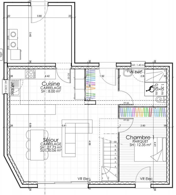 Maison - 113 m² - 6 pièces