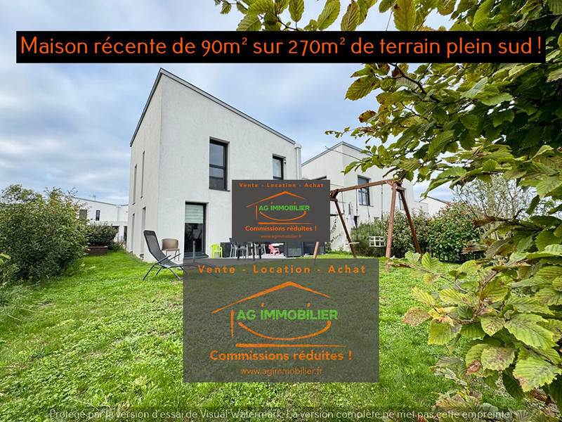 Maison - 90 m² - 5 pièces
